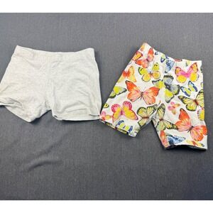 Girls Size 7/8 Shorts Bundle Member's Mark Cartwheel‎ Wonder Nation Butterfly